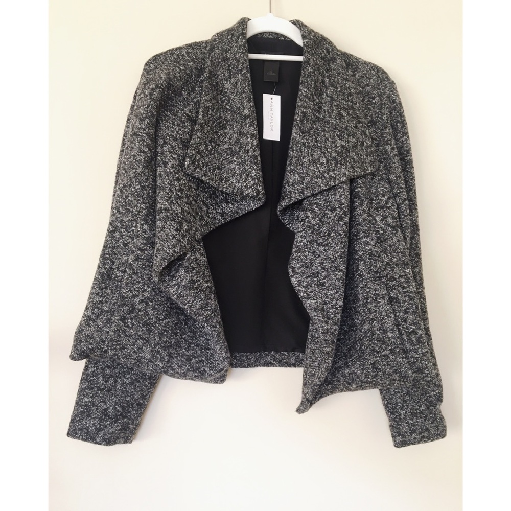 🍂 NWT Ann Taylor Gray Jacket | Size M